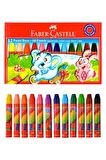 Öğrenci Boyama Seti 4 lü Faber 12 Renk Sulu Boya Kuru Boya Pastel Boya Keçeli Kalem 12 li Boya Set Faber Castell Okul Sınıf