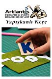 Yapışkanlı Keçe 10 Renk A4 20x30 cm 1 Paket Keçe Yapışkanlı 10 lu Okul Kreş Okul Öncesi Etkinlik Hobi