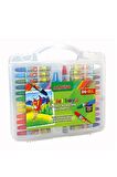 24 Renk Pastel Boya Plastik Çantalı 24 Lü 1 Paket 24 Renk Alpino Pastel Boya