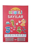 Neşeli Sayılar Eğitici ve Öğretici 1 Adet Okul Öncesi Sayıları Öğrenme Kitabı