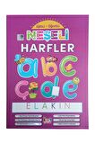 Neşeli Harfler Eğitici ve Öğretici 1 Adet Okul Öncesi Harfleri Öğrenme ve Alıştırma Kitabı