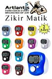 Zikir Matik 2 Adet Hediyelik Dua Tespihat Sayacı Tesbih Pilli Lcd Ekranlı Parmak Yüzük Zikir Matik