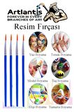 Resim Fırçası 5 Adet Ekonomik Sentetik Fırça Suluboya Akrilik Boya Guaj Boya Yağlı Boya Resim Boyama 