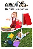 Renkli Mukavva 5 Renk 35x50 cm 1 Paket Sert Renkli Karton 1.0 mm Okul Okul Öncesi Anasınıfı Hobi Etkinlik