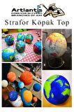 Strafor Köpük Top 15 cm 1 Adet Köpük Top Küre Toplar Yuvarlak Strafor Köpük Top Okul Deney Hobi Sanat
