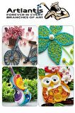 Quilling Seti 5 mm İnce 1 Paket Quling Kağıt Katlama Kıvırma Sanatı Telkari Kuiling Karışık Renkli 