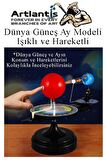 Dünya Güneş Ay Modeli Işıklı ve Hareketli 1 Adet Güneş Sistemi Deney Seti Astronomi Solar Sistem Deney Seti