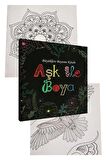 60 Adet Çift Taraflı Marker Kalem Çantalı 1 Paket 60 Renk Touch Markör Aşk İle Boya Mandala Büyüklere Boyama Kitabı