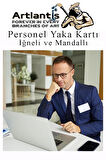 Personel Şeffaf Yaka Kartı İğneli ve Mandallı 1 Adet Pvc Yaka Kartlığı Kimlik Korumalı Büro Ofis Okul