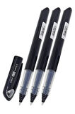 Siyah Pilot Kalem 3 Adet Roller Uçlu Likit Mürekkepli Johnshe 0.5 mm Pilot Kalem Jp803
