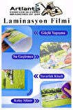 Laminasyon Filmi Parlak A4 50 li 1 Paket 125 Mikron Laminasyon Kaplama Pvc Kaplama Poşeti 50 Adet