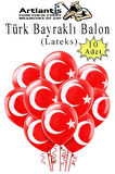 Balon Renkli Lateks 10 Adet Renkli Balon 10'' Canlı Renkler Parti Doğum Günü Süsleme Malzemeleri Balon 26 cm