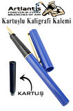 Kaligrafi Kalemi 1 Adet Kartuşlu Kesik Uçlu Dolma Kalem Calligraphy Kalem Seti Hat Yazma Tasarım Sanat Kalemi Hattat