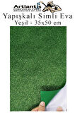 Yapışkanlı Simli Eva 35x50 cm 1 Adet Simli Yapışkanlı Eva Süngeri Okul Kreş Anasınıfı Elişi Etkinlikleri Hobi