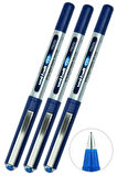 Mavi Pilot Kalem 3 Adet Uniball Eye Mikro 0.5 mm Roller Pilot Kalem Ub-150 Roller Uçlu Likit Mürekkepli Pilot Kalem
