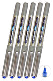 Mavi Pilot Kalem 5 Adet Uniball Eye Fine 0.7 mm Roller Pilot Kalem Ub-157 Roller Uçlu Likit Mürekkepli Pilot Kalem