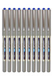 Mavi Pilot Kalem 10 Adet Uniball Eye Fine 0.7 mm Roller Pilot Kalem Ub-157 Roller Uçlu Likit Mürekkepli Pilot Kalem