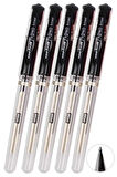 Siyah İmza Kalemi 5 Adet Uniball Signo Broad 1.0 mm Roller Pilot Kalem Um-153 Roller Uçlu Likit Mürekkepli Pilot Kalem