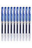 Mavi İmza Kalemi 10 Adet Uniball Signo Broad 1.0 mm Roller Pilot Kalem Um-153 Roller Uçlu Likit Mürekkepli Pilot Kalem
