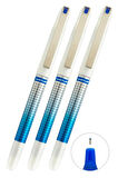 Mavi Pilot Kalem 3 Adet Uniball Eye Needle 0.7 mm İğne Uçlu Pilot Kalem Ub-187S İğne Uçlu Likit Mürekkepli Pilot Kalem