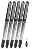 Siyah Pilot Kalem 5 Adet Uniball Eye Needle 0.5 mm İğne Uçlu Pilot Kalem Ub-185 S İğne Uçlu Likit Mürekkep Jel Kalem