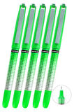 Yeşil Pilot Kalem 5 Adet Uniball Eye Needle 0.5 mm İğne Uçlu Pilot Kalem Ub-185 S İğne Uçlu Likit Mürekkepli Jel Kalem