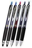 Mavi Siyah Kırmızı Pilot Kalem 5 Adet Uniball Signo Micro 207 0.5 mm Roller Uç Kalem Umn-207 İnci Uçlu Likit Mürekkepli