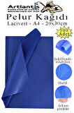 Lacivert Pelur Kağıdı 100 lü 1 Pkt A4 Pelur Kagıt Moda Tasarım Tekstil Hediye Pketleme Ambalaj Kağıdı Parti Doğum Günü