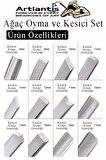 Ağaç Oyma ve Keski Seti 12 Parça 1 Paket Çantalı İskerpela Oyma El Keski Bıçağı Ağaç İşleme Ahşap Oyma Bıçakları Elişi