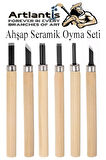 Linol Baskı Seti 1 Paket A4 20 x 30 Linolyum Tabaka Gri Linol Oyma Seti 6 Bıçaklı Rulo Fırça Mürekkep Linol Baskı Seti