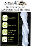 Silikonlu Şeffaf Akvaryum Hava Hortumu 3 Metre İç Çap 6mm Dış Çap 8mm Deney Fıskiye Kauçuk Hortum Yağ Hava Pompa Borusu
