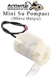 Mini Su Pompası Deney Seti 1 Adet Hortum Pil Yatağı Anahtar Mikro Dalgıç Pompa Solonoid Su Pompası Küçük Akvaryum Motoru