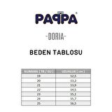 Paqpa Doria Kız Bebek Soft Tabanlı Bronz Simli Rugan Babet AB1001-14