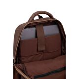 qp Maderia Unisex Mokka Laptop Bölmeli Sırt Çantası QP1003-01