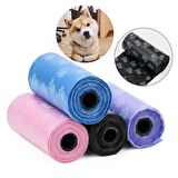 Köpek Kedi Kaka Poşeti 4lü Set Evcil Hayvan Temizliği 