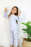 Kız-erkek (UNİSEX) Çocuk Interlok Kumaş Orta Kalınlıkta Pamuklu Pijama Takımı