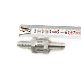 Mazot Benzin Yakıt Çekvalf 10mm ve 2 adet Hortum Kelepçesi