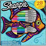 Sharpie Fine + Ultra Fine Marker Kalem Seti 28 Kalem