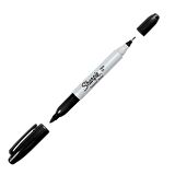 Sharpie Permanent Markör Kalem Twin Tip Karışık Renk 8'li 