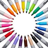 Sharpie Fine Permanent Markör 20 li Karışık Kutu Kaplumbağa