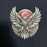 Ay Yıldız Kartal Özel Tasarımlı Tişört