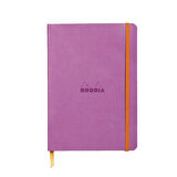 Rhodia Softcover Deri Kapak A5 Çizgili Defter Lila 4111