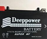DEEPPOWERYtx7a-bs (mf) 12v 7ah Sct Ve Motosikletler İle Uyumlu Akü