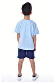 Bluey Baskılı 2'li Şort - T-Shirt Çocuk Takım