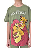 Lion King Baskılı 2'li Şort - T-Shirt Çocuk Takım