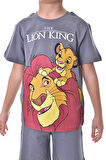 Lion King Baskılı 2'li Şort - T-Shirt Çocuk Takım
