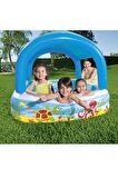 Bebek Havuz Ve Deniz Uv Korumalı Gölgelikli Şişme Oyun Havuzu 114X140