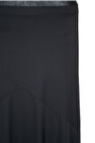 Hesna Kadın Rana Büyük Beden Çapraz Model Lastikli Astarlı Siyah Etek