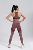 Gymwolves Dikişsiz Spor Sütyeni Kırmızı | Seamles Bras | Queen Serisi