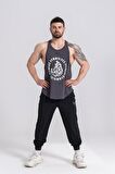 Gymwolves Erkek Spor Atleti | Stringer | Workout Tanktop | Wolf Serisi